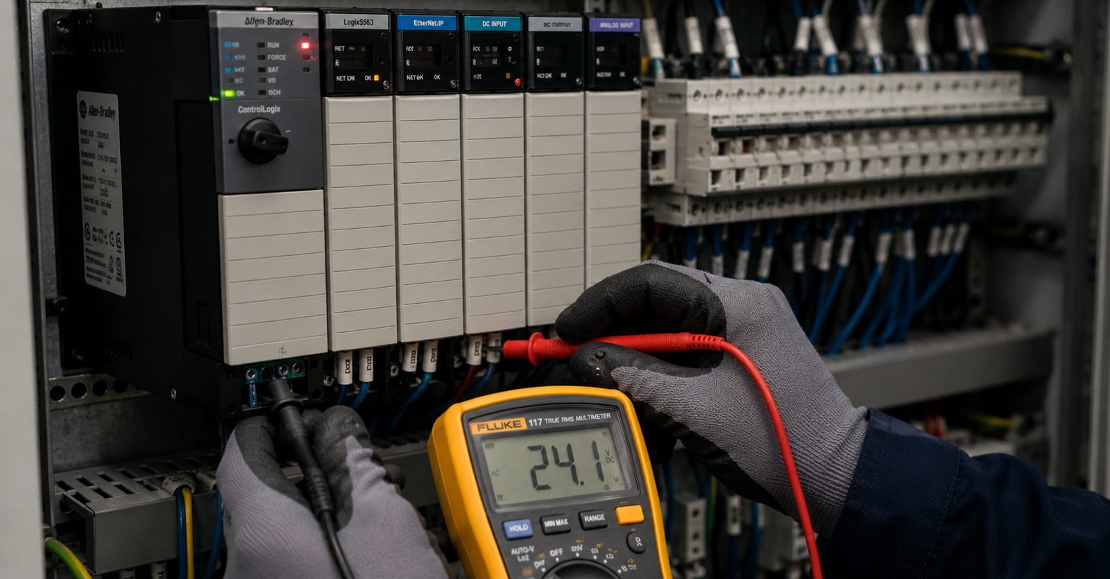 PLC não entra RUN