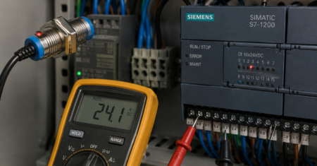 Sensor Indutivo Acende o LED Mas Não Dá Sinal ao PLC